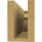 Ekena Millwork 4in. W x 6in. H x 16in. L Monterey Woodgrain TimberThane Rafter Tail, Primed Tan RFTUR04X06X16MONRCPR - alternate 3